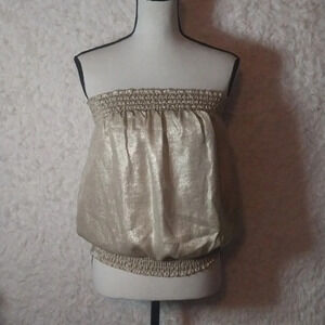 SOFIA MADE IN ITALY SEQUIN TUBE TOP OS NWT